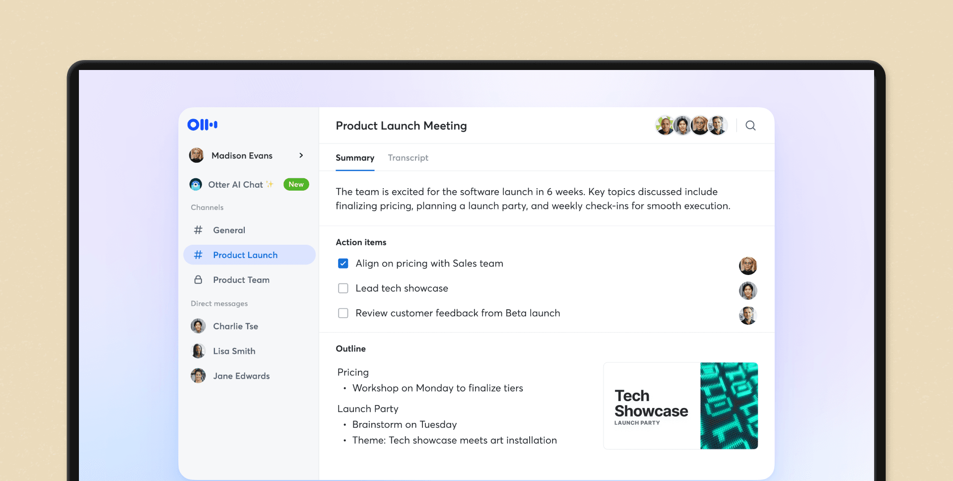 Otter product screen 2