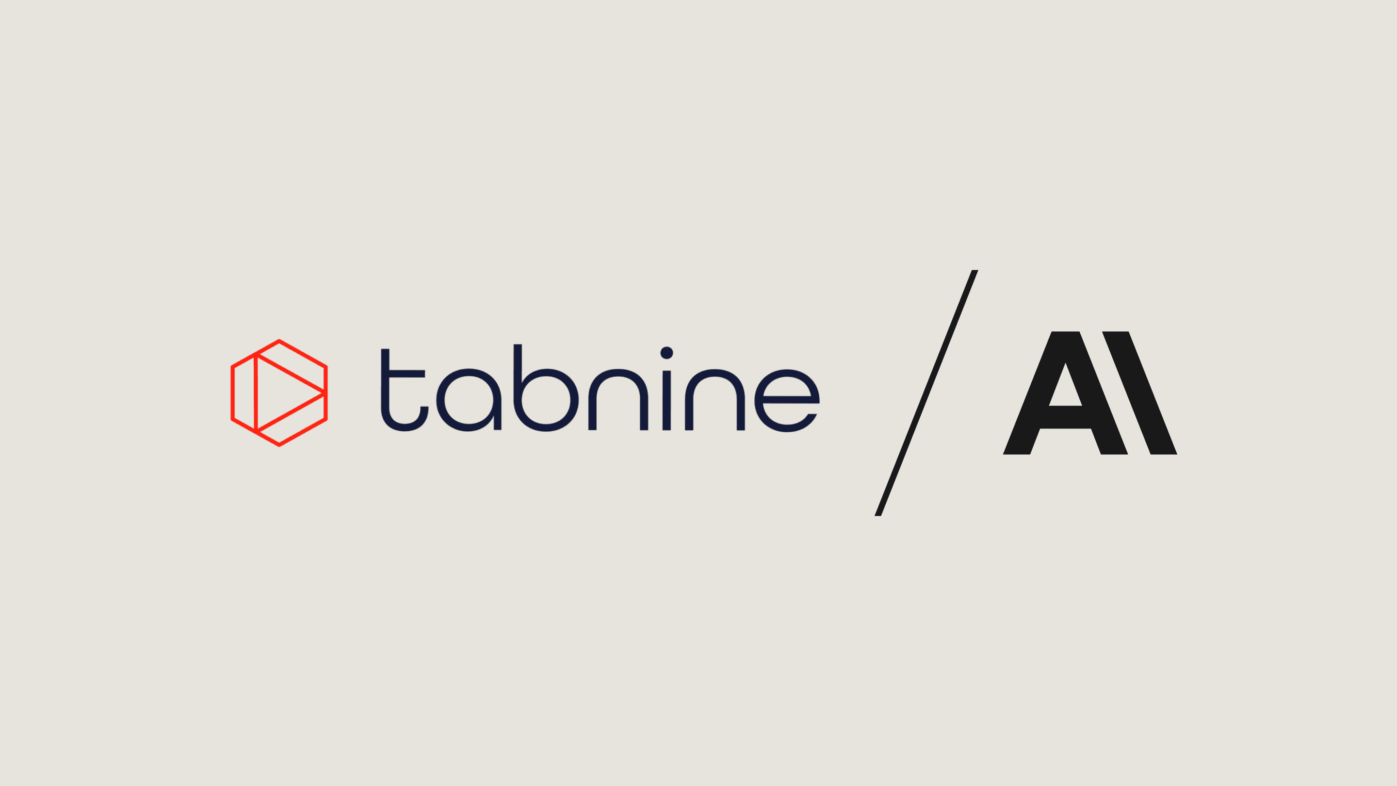 Tabnine and Anthropic logo lockup