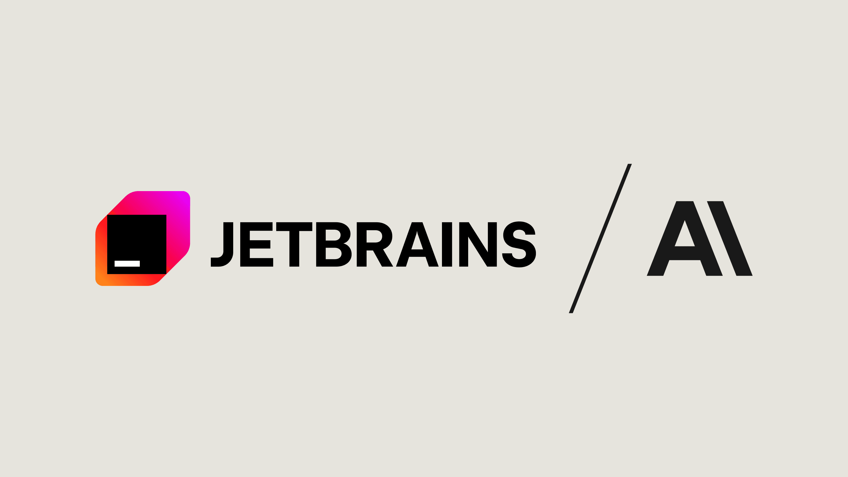 JetBrians + Anthropic logo lockup