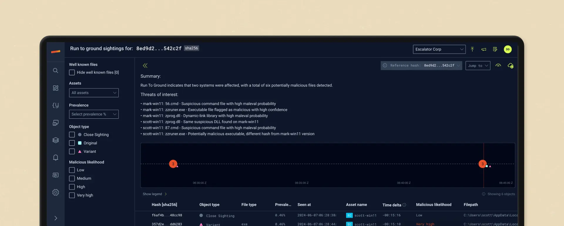 Stairwell product screen 2
