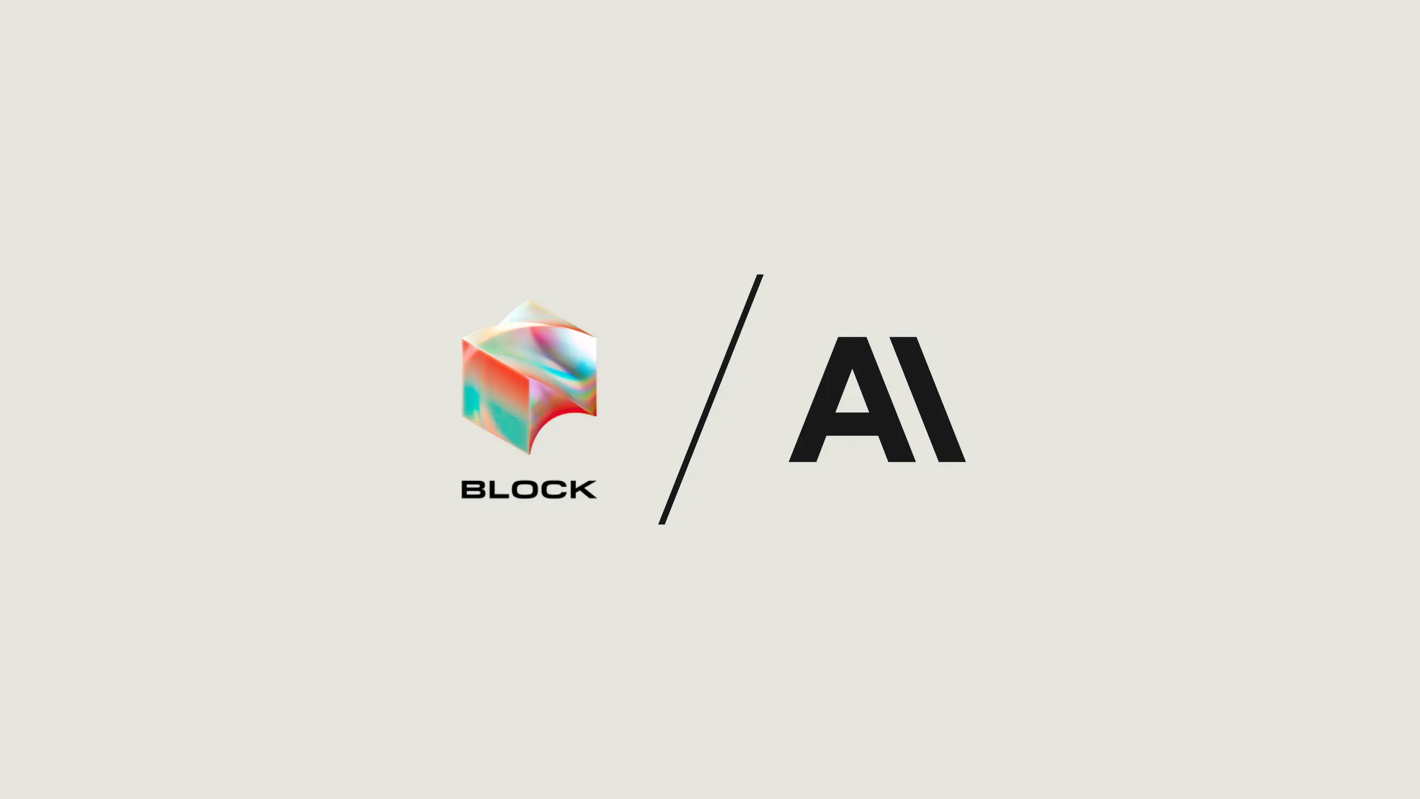 Block + Anthropic logo lockup