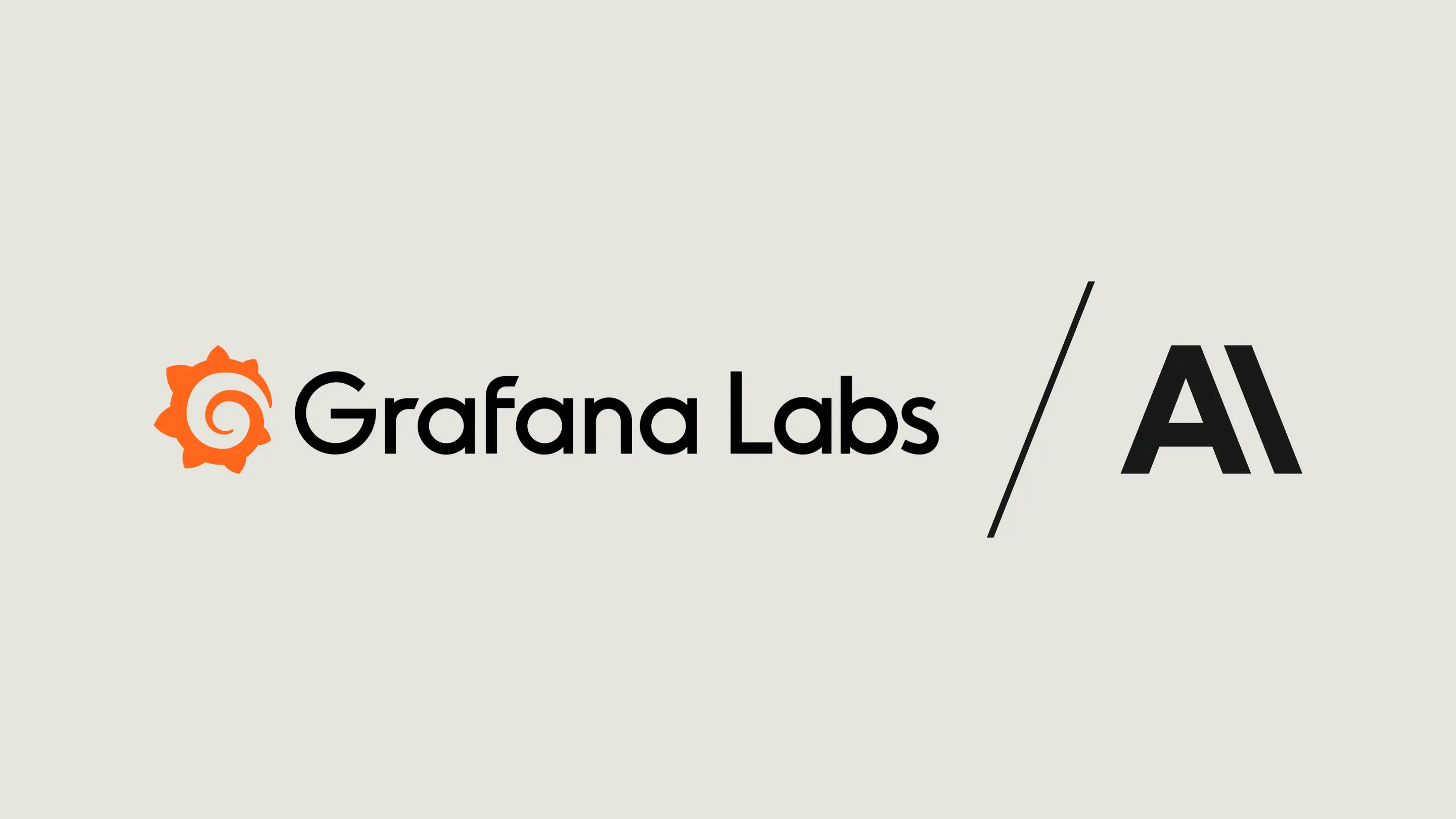 Grafana + Anthropic logo lockup