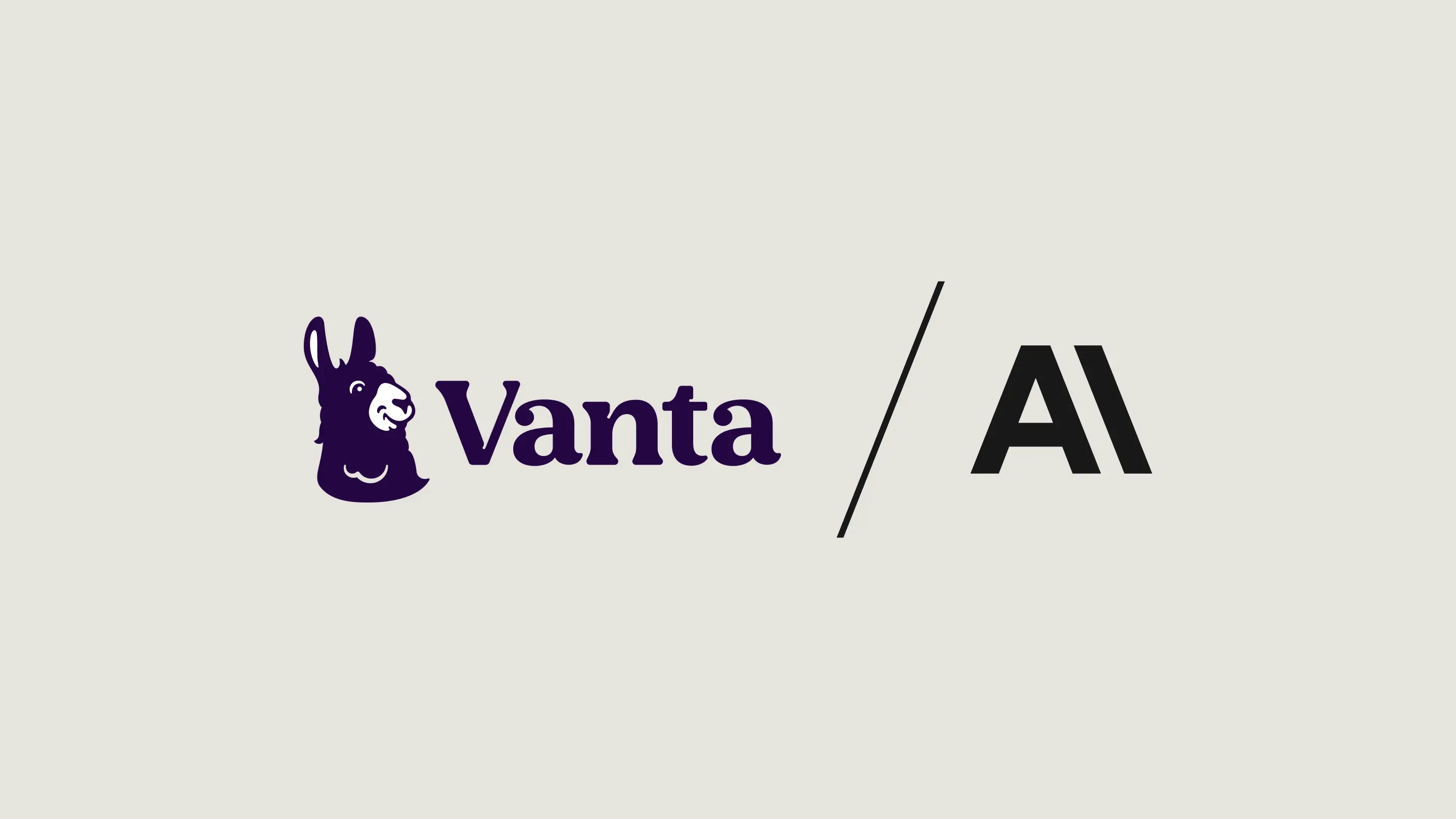 Vanta + Anthropic logo lockup