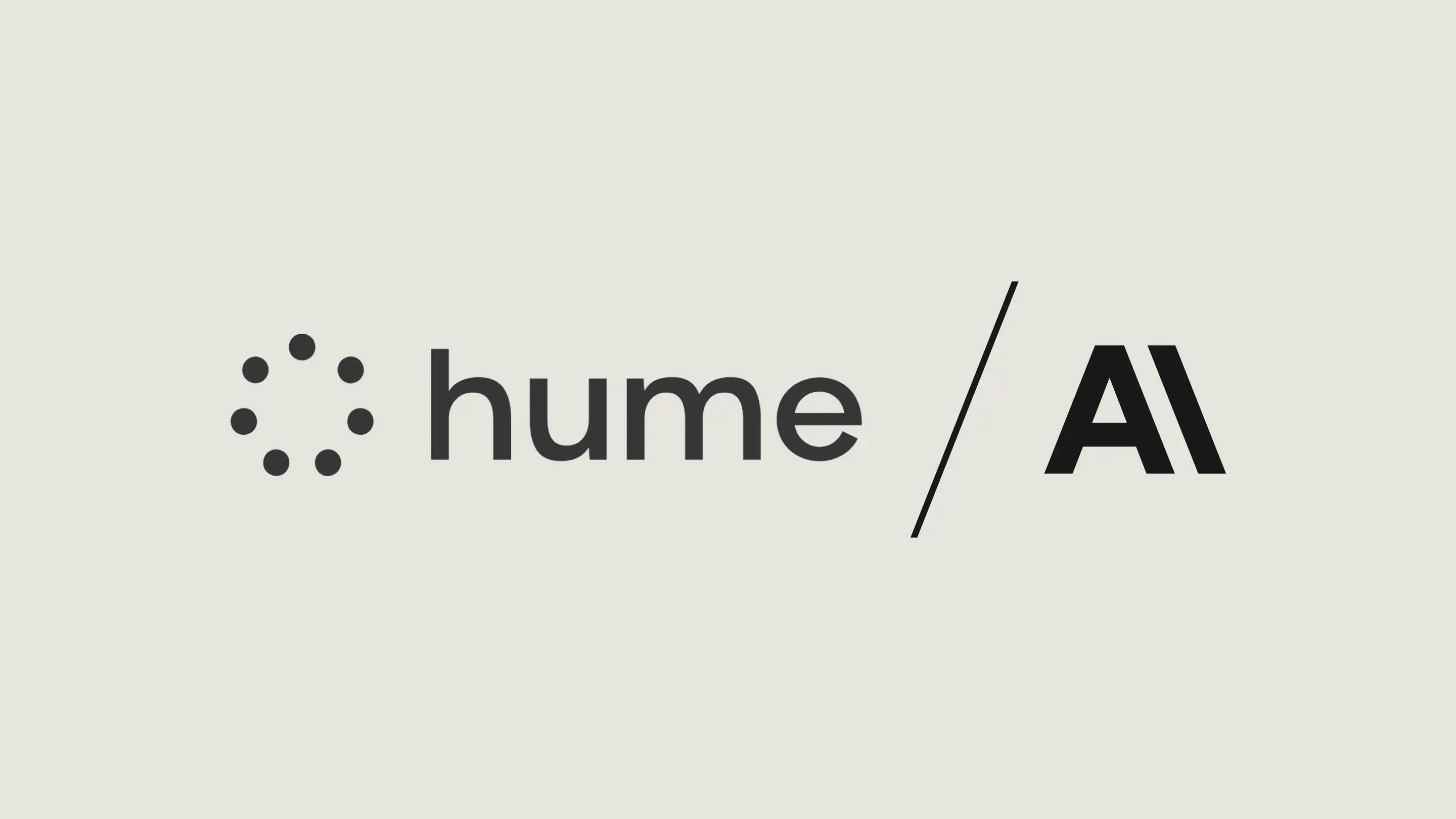 Hume + Anthropic logo lockup
