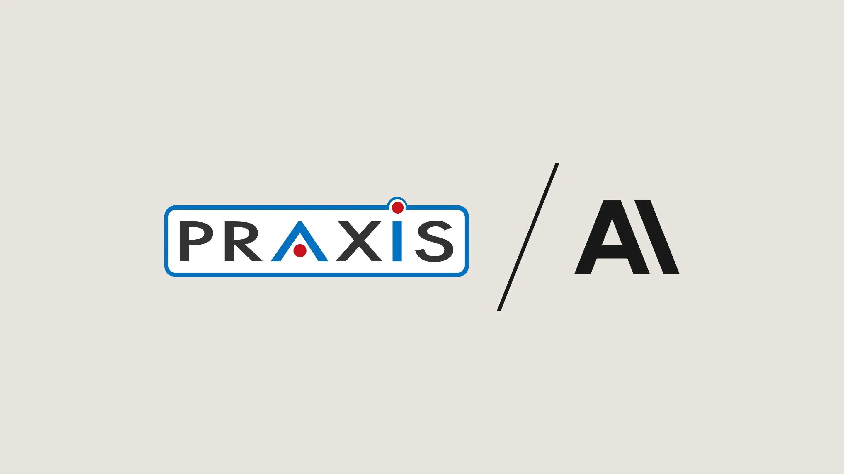Praxis and Anthropic logo lockup