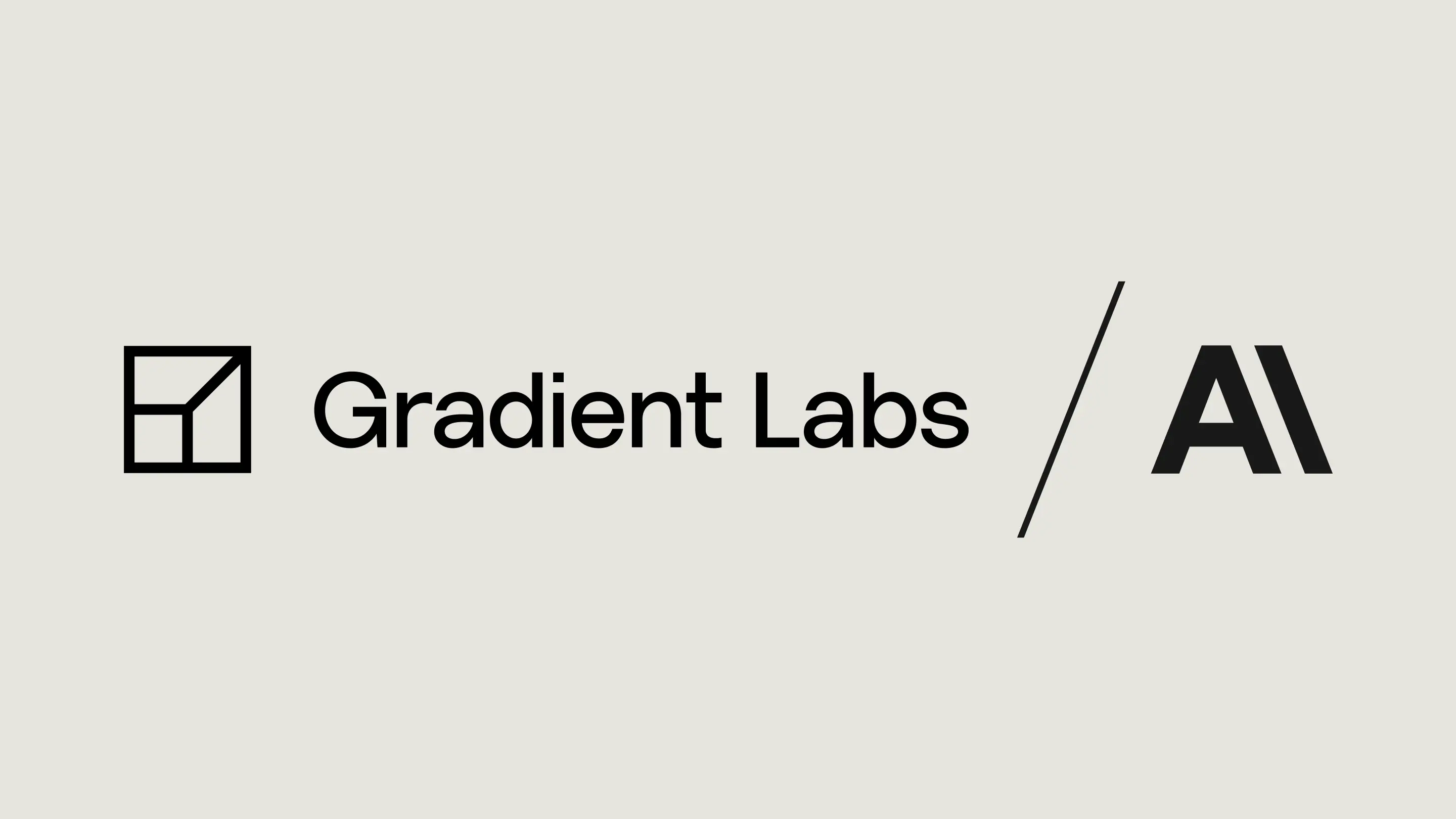 Gradient + Anthropic logo lockup
