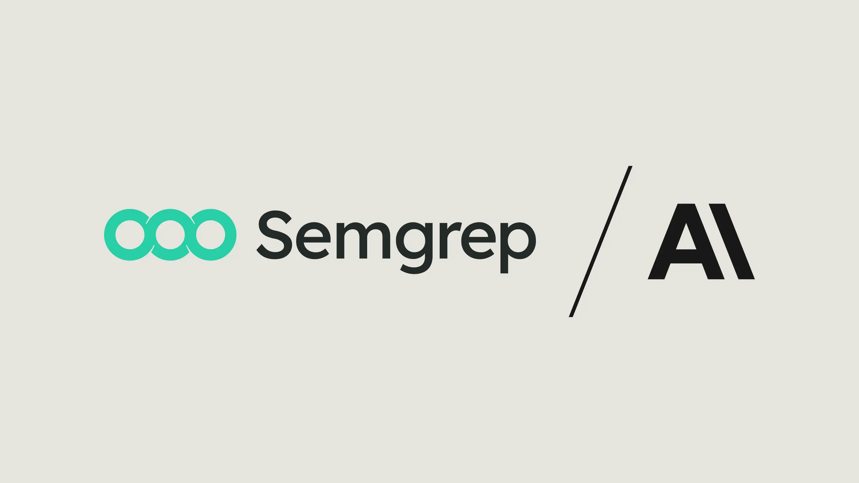 Semgrep + Anthropic logo lockups