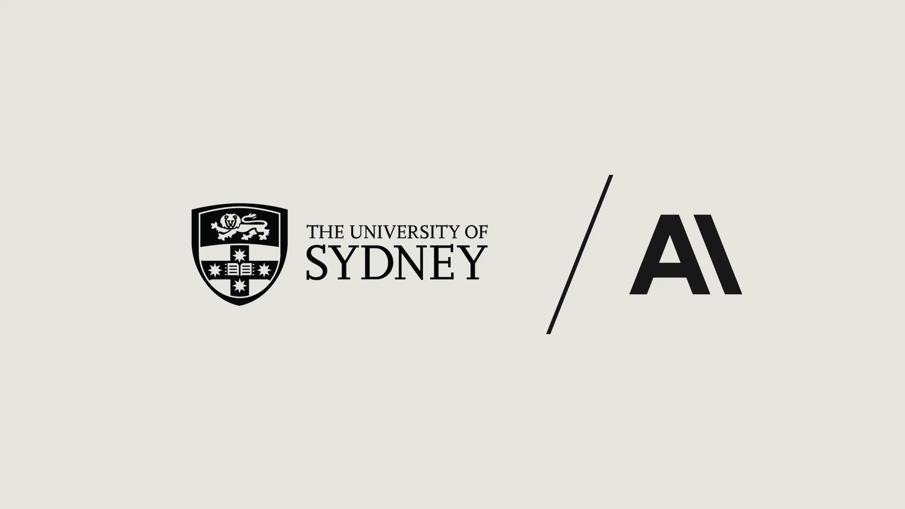 University of Sydney + Anthropic logos