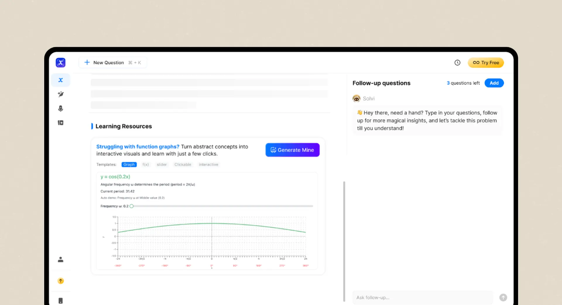 Solvely Product screen 2